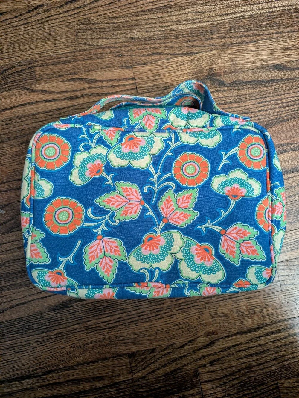 Contents by Allegro Floral Travel Cosmetic Case